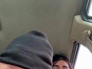 XHAMSTER @ Laura, A Gorgeous Latina With A Big Dick, Receives Oral Sex In A Moving Vehicle